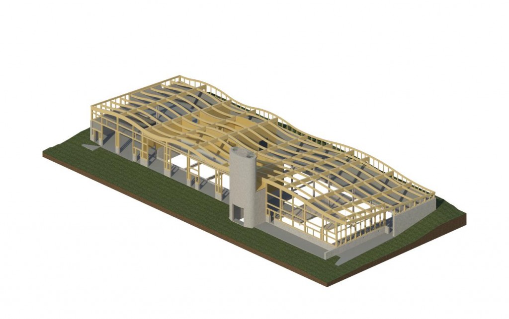 Biomass Facility 3D model