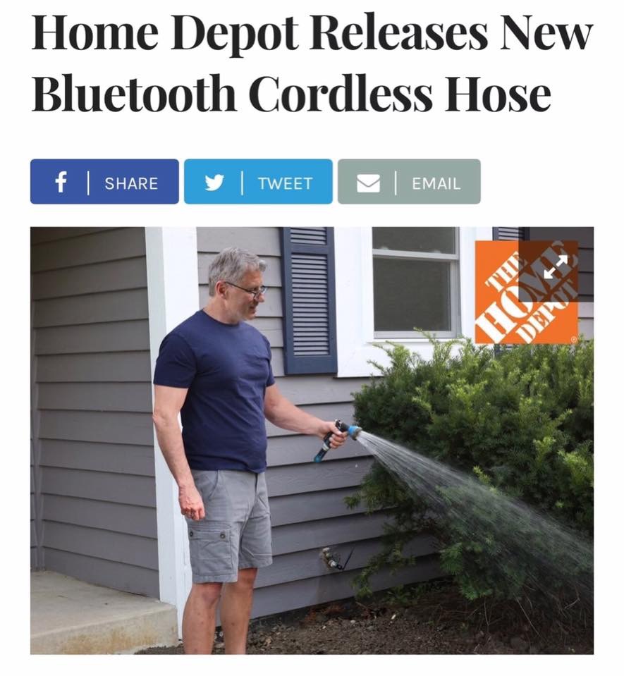 Home Depot Releases New Bluetooth Cordless Hose