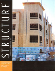 Structure Magazine - "Building Green with Wood Construction" August 2009